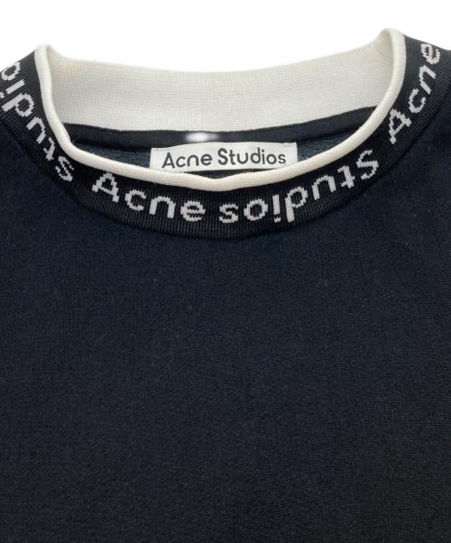 Acne studios（アクネ ストゥディオズ）Acne studios (アクネ ストゥディオズ) モックネックスウェット ブラック サイズ:Sの古着・服飾アイテム