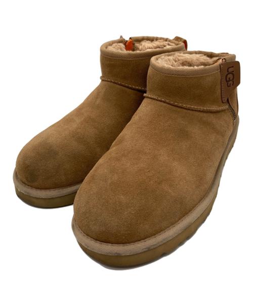 UGG（アグ）UGG (アグ) Classic Ultra Mini Zip ベージュ サイズ:USA 10の古着・服飾アイテム
