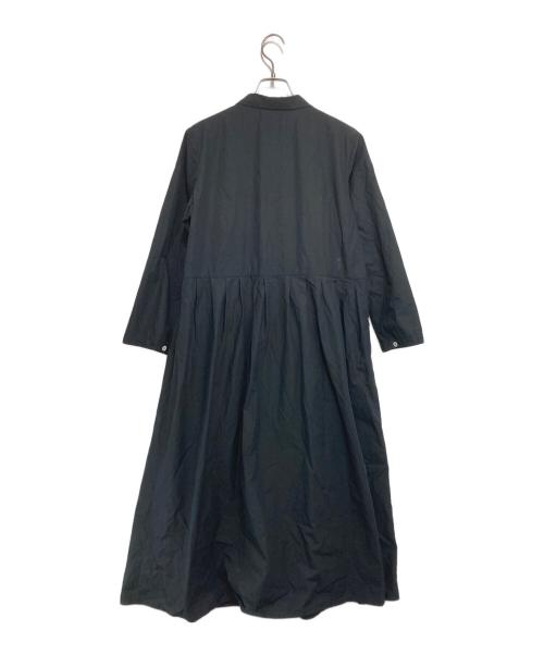 miiThaaii（ミーターイー）miiThaaii (ミーターイー) コットンシャツワンピース ブラック サイズ:FREEの古着・服飾アイテム