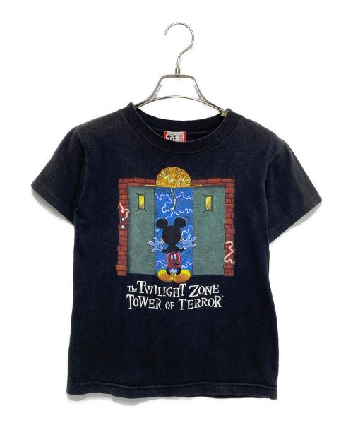 DISNEY（ディズニー）DISNEY (ディズニー) 90's タワーオブテラー プリントTシャツ ブラック サイズ:MEDIUM(10-12)の古着・服飾アイテム