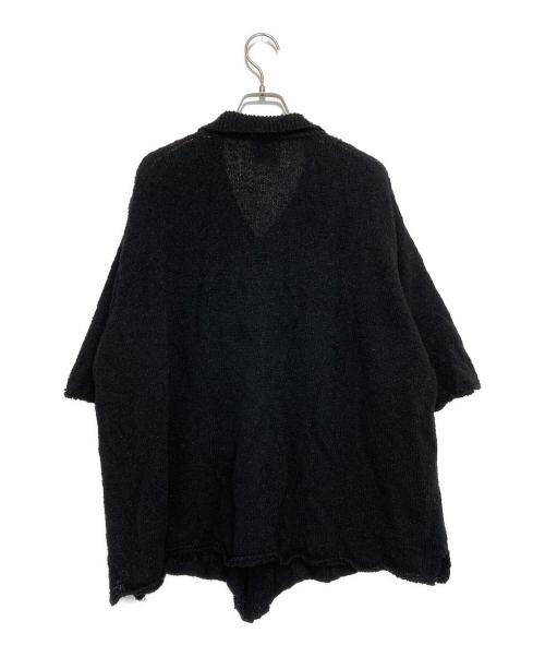 Yonetomi（ヨネトミ）Yonetomi (ヨネトミ) GIMA SLUB KNIT S/T ブラック サイズ:SIZE 3の古着・服飾アイテム
