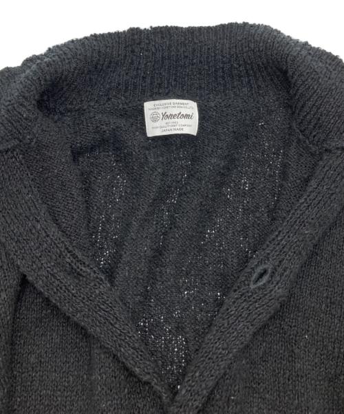 Yonetomi（ヨネトミ）Yonetomi (ヨネトミ) GIMA SLUB KNIT S/T ブラック サイズ:SIZE 3の古着・服飾アイテム