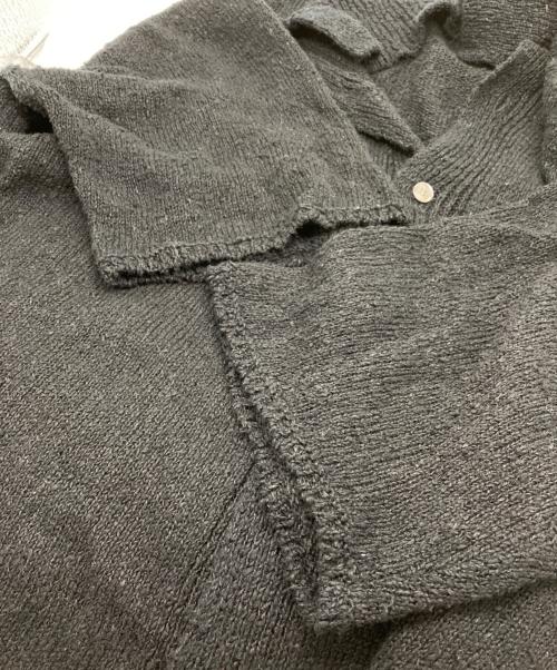 Yonetomi（ヨネトミ）Yonetomi (ヨネトミ) GIMA SLUB KNIT S/T ブラック サイズ:SIZE 3の古着・服飾アイテム