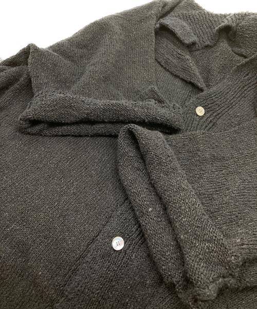 Yonetomi（ヨネトミ）Yonetomi (ヨネトミ) GIMA SLUB KNIT S/T ブラック サイズ:SIZE 3の古着・服飾アイテム