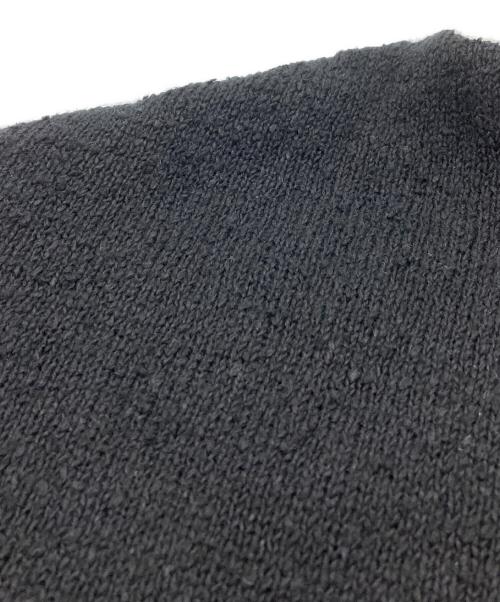 Yonetomi（ヨネトミ）Yonetomi (ヨネトミ) GIMA SLUB KNIT S/T ブラック サイズ:SIZE 3の古着・服飾アイテム