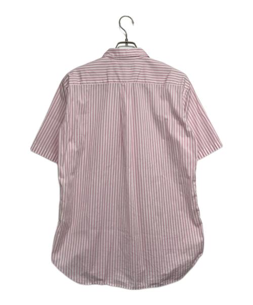 COMME des GARCONS HOMME DEUX（コムデギャルソン オム ドゥ）COMME des GARCONS HOMME DEUX (コムデギャルソン オム ドゥ) ストライプシャツ ピンク×ホワイト サイズ:Lの古着・服飾アイテム