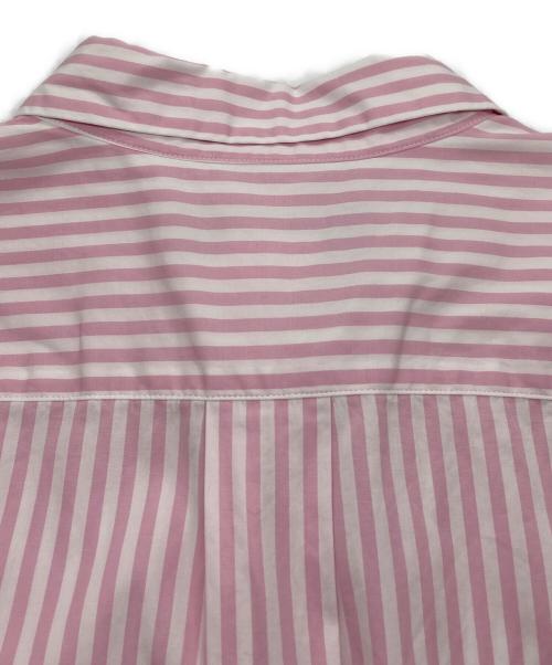 COMME des GARCONS HOMME DEUX（コムデギャルソン オム ドゥ）COMME des GARCONS HOMME DEUX (コムデギャルソン オム ドゥ) ストライプシャツ ピンク×ホワイト サイズ:Lの古着・服飾アイテム