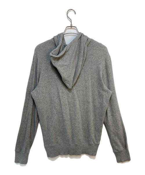DIESEL（ディーゼル）DIESEL (ディーゼル) ジップパーカー グレー×ブラック サイズ:Lの古着・服飾アイテム