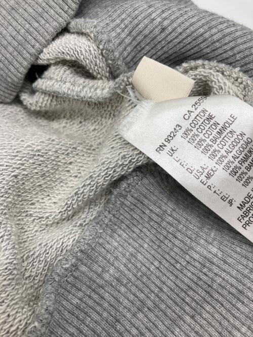 DIESEL（ディーゼル）DIESEL (ディーゼル) ジップパーカー グレー×ブラック サイズ:Lの古着・服飾アイテム