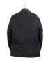 EMPORIO ARMANI (エンポリオ アルマーニ) レザー切替中綿ジャケット ブラック サイズ:50：18000円