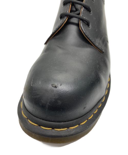 Dr.Martens（ドクターマーチン）Dr.Martens (ドクターマーチン) スチールトゥ 3ホールシューズ ブラック サイズ:UK8の古着・服飾アイテム