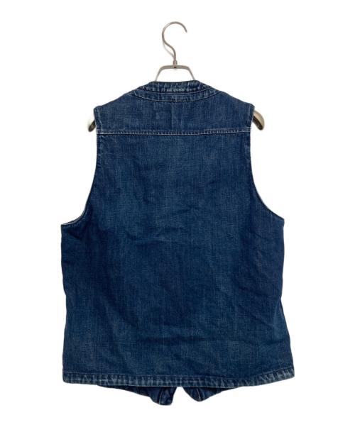 REMI RELIEF（レミレリーフ）REMI RELIEF (レミレリーフ) デニムベスト インディゴ サイズ:Lの古着・服飾アイテム