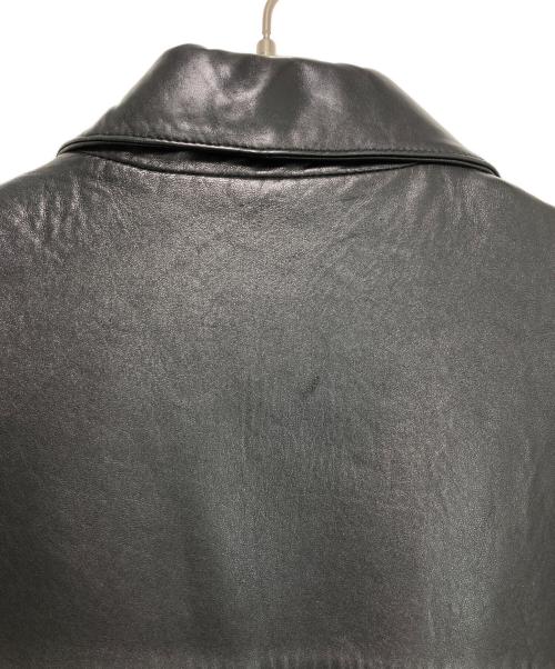 DOCKERS（ドッカーズ）DOCKERS (ドッカーズ) レザージャケット ブラック サイズ:Mの古着・服飾アイテム