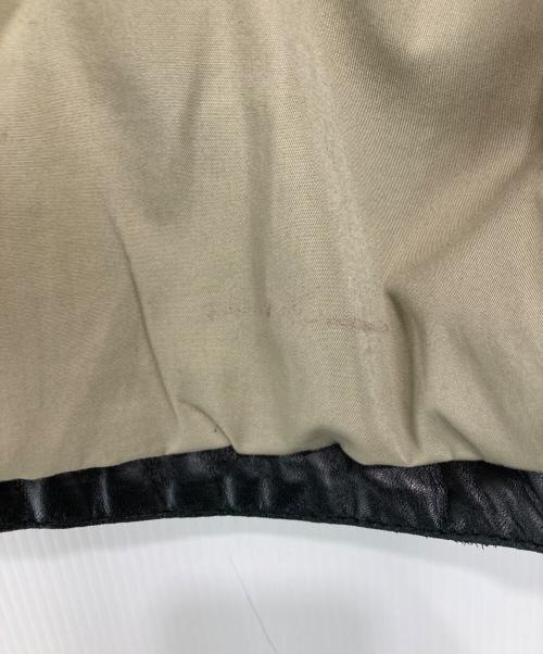 DOCKERS（ドッカーズ）DOCKERS (ドッカーズ) レザージャケット ブラック サイズ:Mの古着・服飾アイテム