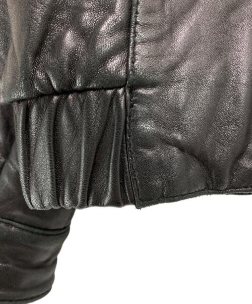DOCKERS（ドッカーズ）DOCKERS (ドッカーズ) レザージャケット ブラック サイズ:Mの古着・服飾アイテム