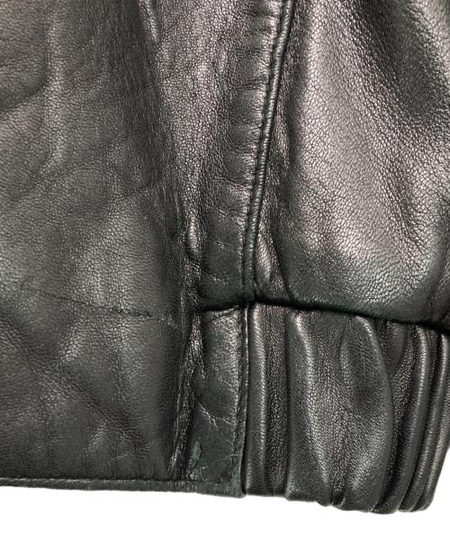 DOCKERS（ドッカーズ）DOCKERS (ドッカーズ) レザージャケット ブラック サイズ:Mの古着・服飾アイテム