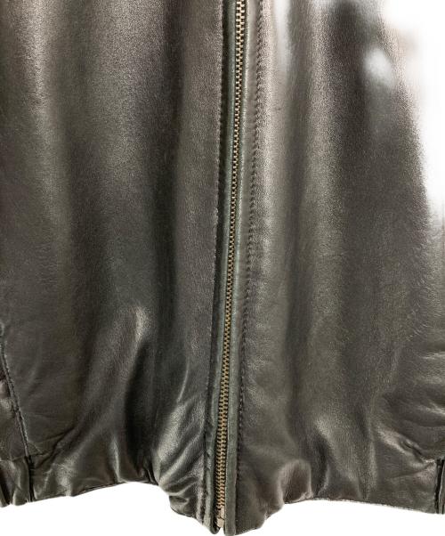 DOCKERS（ドッカーズ）DOCKERS (ドッカーズ) レザージャケット ブラック サイズ:Mの古着・服飾アイテム