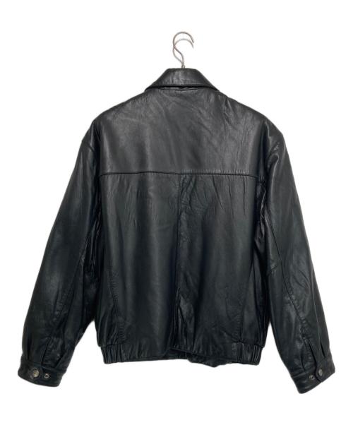 DOCKERS（ドッカーズ）DOCKERS (ドッカーズ) レザージャケット ブラック サイズ:Mの古着・服飾アイテム