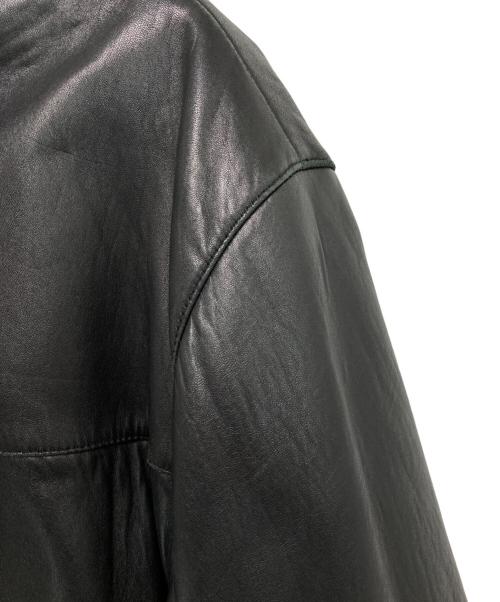 DOCKERS（ドッカーズ）DOCKERS (ドッカーズ) レザージャケット ブラック サイズ:Mの古着・服飾アイテム