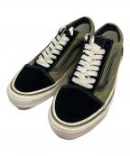 VANSヴァンズ）の古着「OLD SKOOL LX」｜カーキ×ブラック