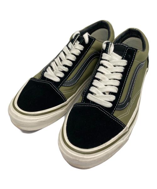 VANS（ヴァンズ）VANS (ヴァンズ) OLD SKOOL LX カーキ×ブラック サイズ:25.5cmの古着・服飾アイテム