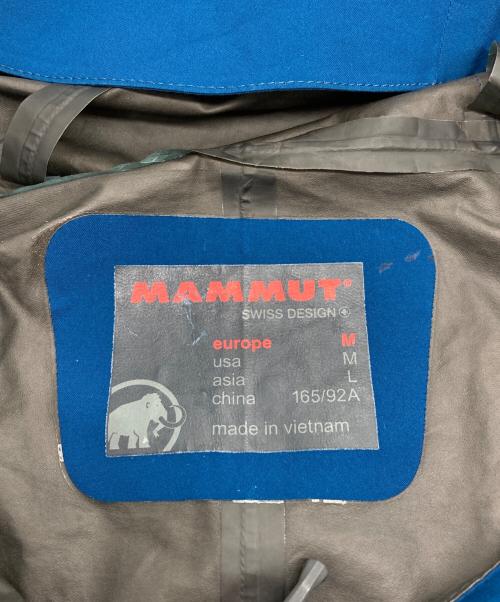 MAMMUT（マムート）MAMMUT (マムート) CLIMATE Rain-Suit AF Women ブルー サイズ:Mの古着・服飾アイテム