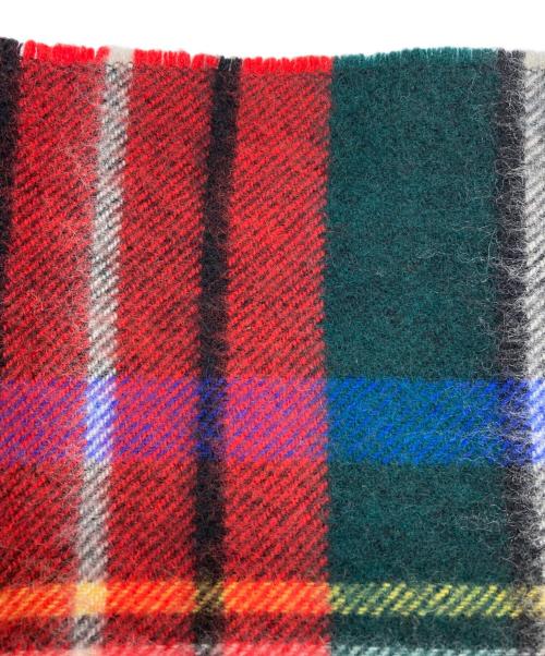 JOHNSTONS OF ELGIN（ジョンストンズ オブ エルガン）JOHNSTONS OF ELGIN (ジョンストンズ オブ エルガン) チェック柄 大判カシミアストール ブラックスチュワート サイズ:-の古着・服飾アイテム