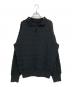 IM MEN（アイム メン）の古着「ZIG ZAG RIB KNIT」｜ブラック