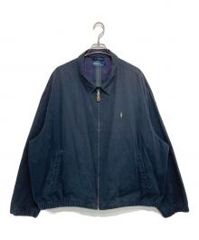 RALPH LAUREN（ラルフローレン）の古着「スイングトップ」｜ネイビー