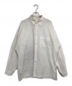 HOMME PLISSE ISSEY MIYAKEオム プリッセ イッセイ ミヤケ）の古着「長袖シャツ」｜ホワイト