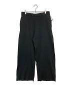 HOMME PLISSE ISSEY MIYAKEオム プリッセ イッセイ ミヤケ）の古着「BASIC KNIT パンツ」｜ブラック
