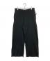 HOMME PLISSE ISSEY MIYAKE（オム プリッセ イッセイ ミヤケ）の古着「BASIC KNIT パンツ」｜ブラック