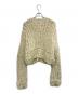 OHOTORO (オオトロ) bold handmade cardigan アイボリー サイズ:記載なし：6000円