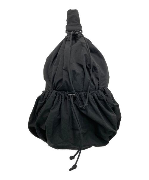 TODAYFUL（トゥデイフル）TODAYFUL (トゥデイフル) Nylon Gather Bag ブラックの古着・服飾アイテム