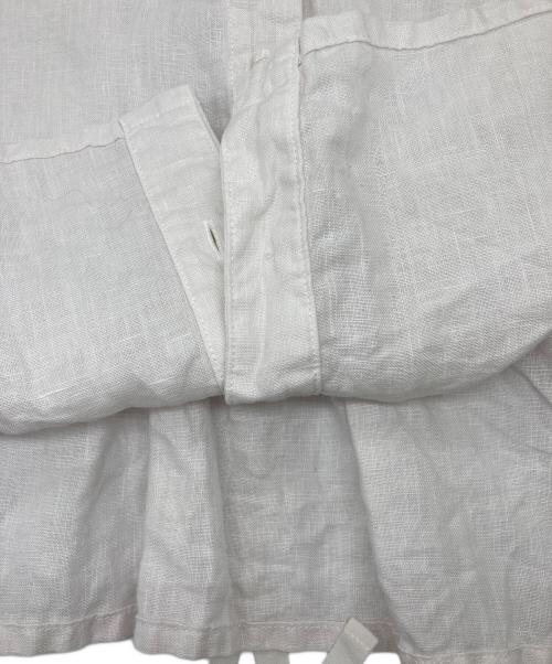 nest Robe（ネストローブ）nest Robe (ネストローブ) リネンエンブロイダリーレースブラウス オフホワイト サイズ:FREEの古着・服飾アイテム