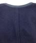 中古・古着 tricot COMME des GARCONS (トリココムデギャルソン) ウール混ノーカラーダブルジャケット ネイビー サイズ:記載なし：19000円