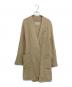 Maison Margiela 4（メゾンマルジェラ 4）の古着「ノーカラーコート」｜ベージュ