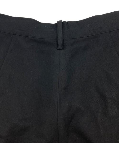 LIMI feu（リミフゥ）LIMI feu (リミフゥ) ツータック ウールクロップドパンツ ブラック サイズ:Sの古着・服飾アイテム