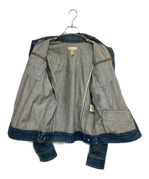 DIESEL（ディーゼル）DIESEL (ディーゼル) デニムジャケット インディゴ サイズ:Sの古着・服飾アイテム