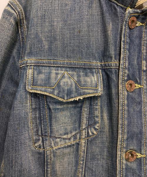 DIESEL（ディーゼル）DIESEL (ディーゼル) デニムジャケット インディゴ サイズ:Sの古着・服飾アイテム