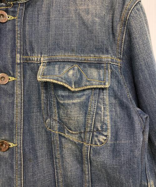DIESEL（ディーゼル）DIESEL (ディーゼル) デニムジャケット インディゴ サイズ:Sの古着・服飾アイテム