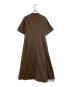 theory luxe (セオリーリュクス) TECH POPLIN ERESSA ワンピース ブラウン サイズ:SIZE S32：10000円
