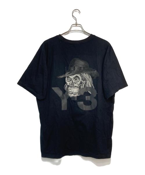Y-3（ワイスリー）Y-3 (ワイスリー) Y-3 Yohji Skull Tee ブラック サイズ:Lの古着・服飾アイテム