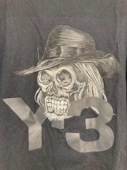 Y-3（ワイスリー）Y-3 (ワイスリー) Y-3 Yohji Skull Tee ブラック サイズ:Lの古着・服飾アイテム
