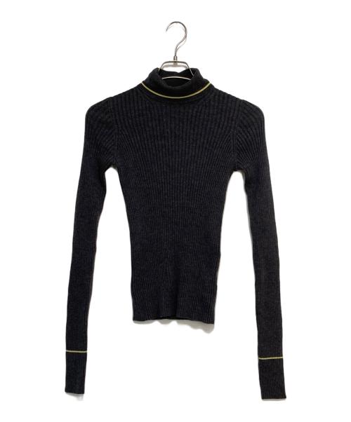 Maison Margiela（メゾンマルジェラ）Maison Margiela (メゾンマルジェラ) タートルネックニット グレー サイズ:Sの古着・服飾アイテム