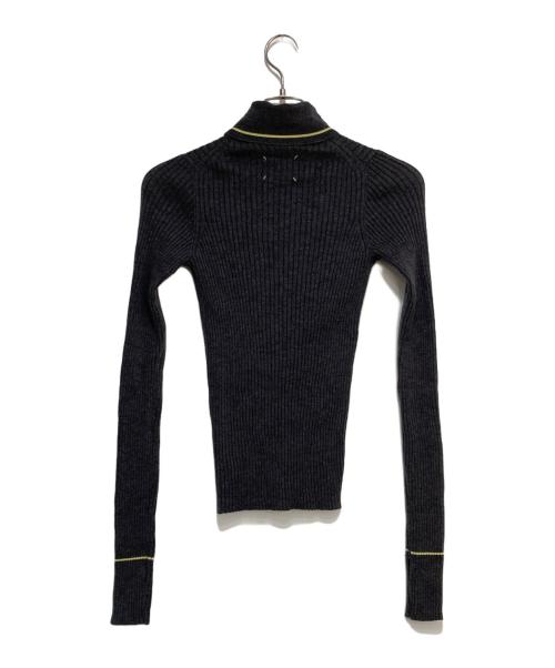 Maison Margiela（メゾンマルジェラ）Maison Margiela (メゾンマルジェラ) タートルネックニット グレー サイズ:Sの古着・服飾アイテム