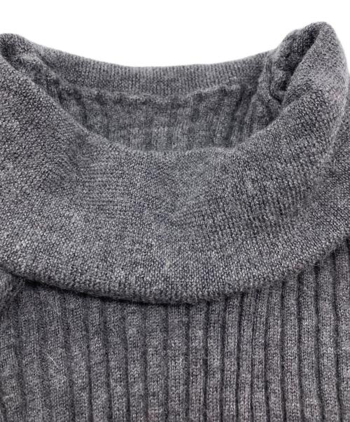 Maison Margiela（メゾンマルジェラ）Maison Margiela (メゾンマルジェラ) タートルネックニット グレー サイズ:Sの古着・服飾アイテム