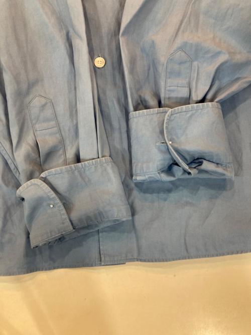 AURALEE（オーラリー）AURALEE (オーラリー) WASHED FINX TWILL SHIRT ブルー サイズ:4の古着・服飾アイテム