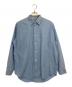 AURALEE（オーラリー）の古着「WASHED FINX TWILL SHIRT」｜ブルー