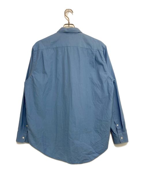 AURALEE（オーラリー）AURALEE (オーラリー) WASHED FINX TWILL SHIRT ブルー サイズ:4の古着・服飾アイテム